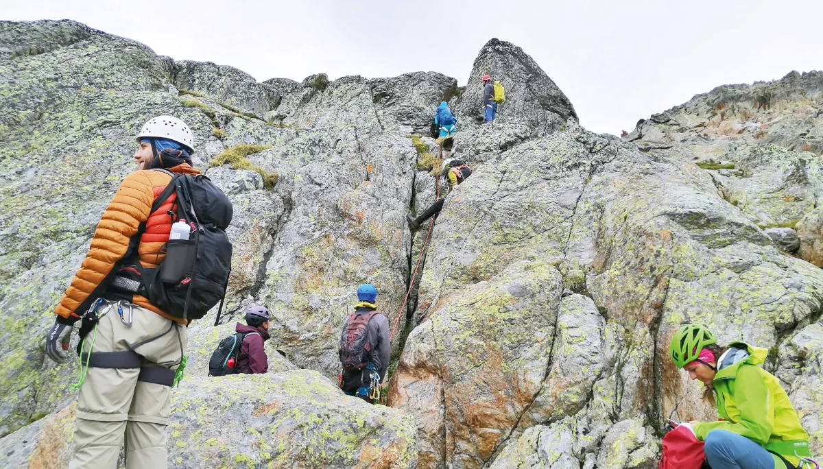 Aufbaukurs Bergsteigen 2023 | © DAV Würzburg
