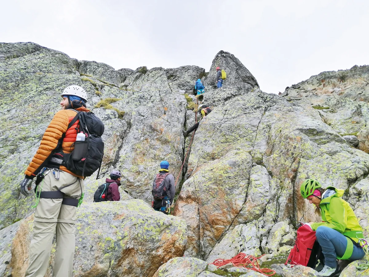 Aufbaukurs Bergsteigen 2023 | © DAV Würzburg