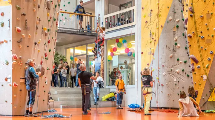 Tag der offenen Tür im Kletterzentrum Würzburg | © Patty Varasano