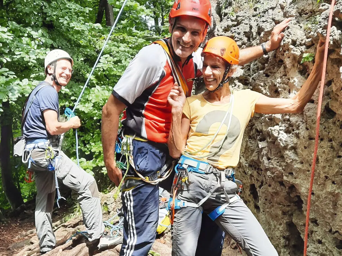 Von der Halle an den Felsen | © DAV Würzburg