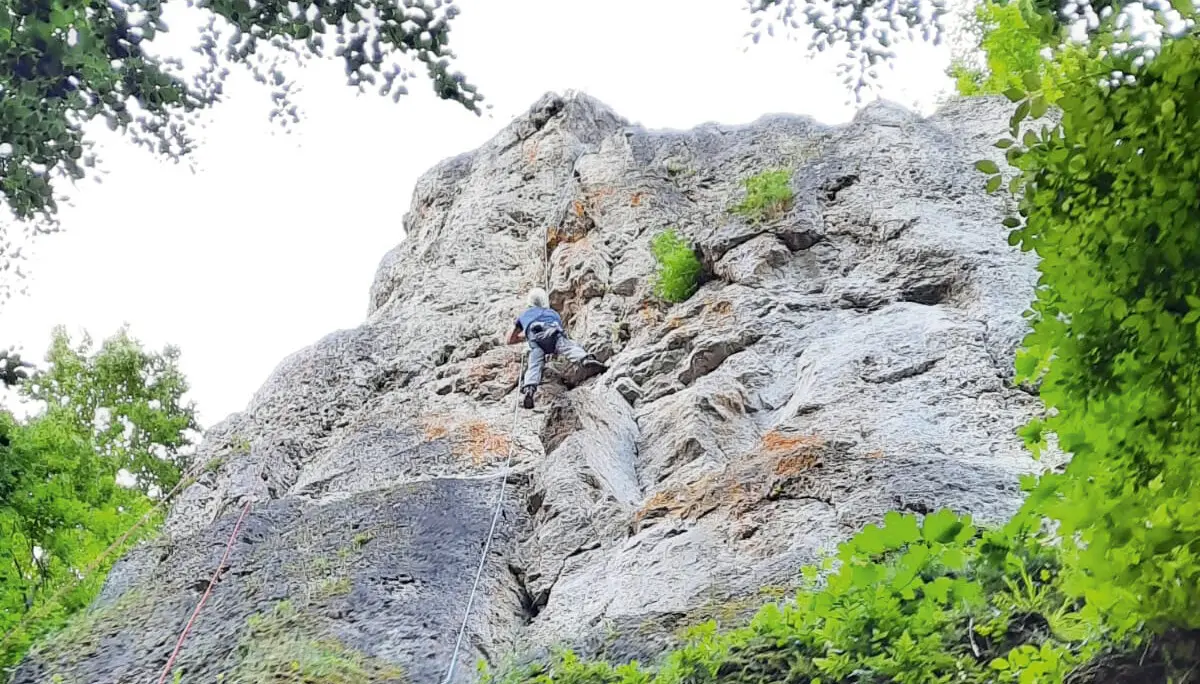 Von der Halle an den Felsen | © DAV Würzburg