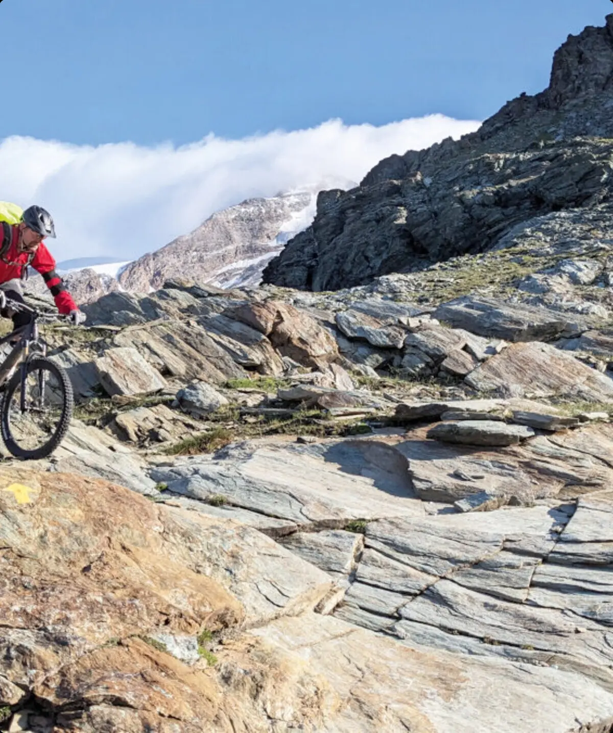 Monte Rosa mit dem MTB | © DAV Würzburg