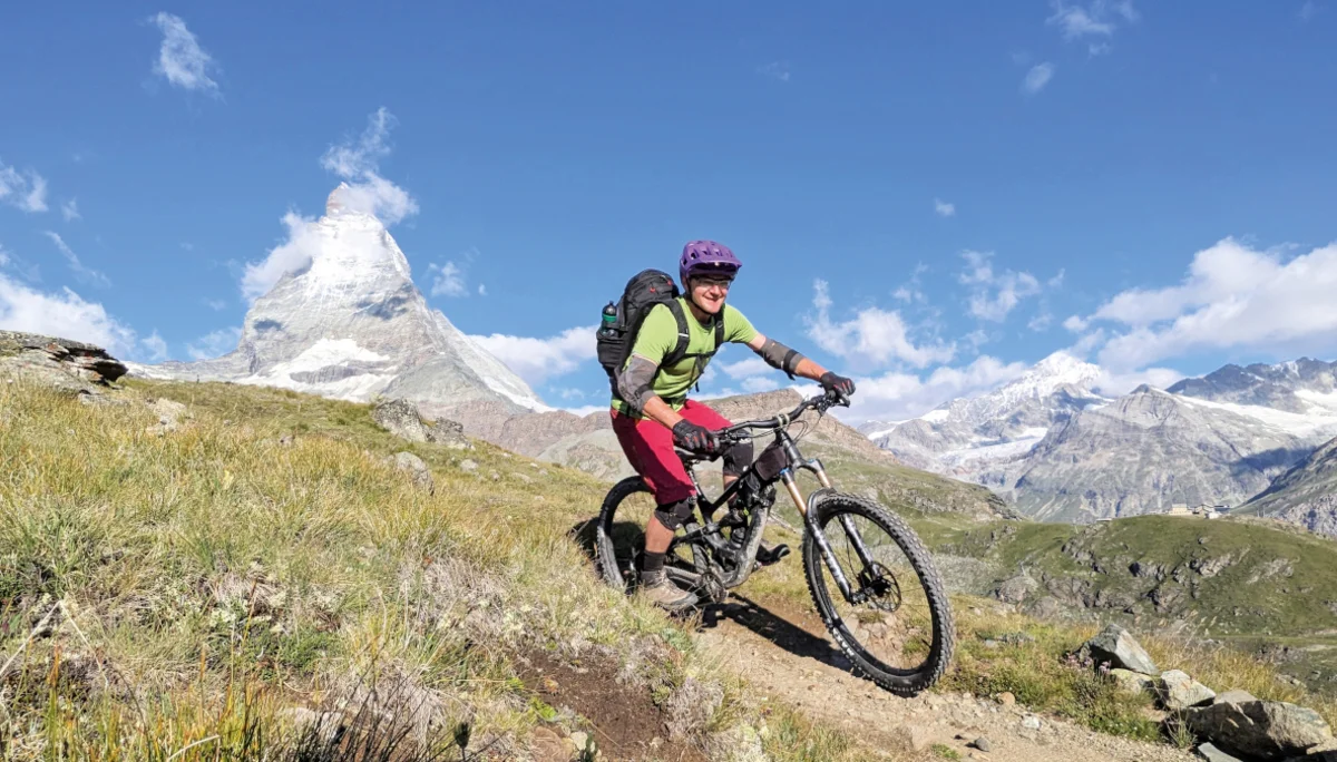Monte Rosa mit dem MTB | © DAV Würzburg
