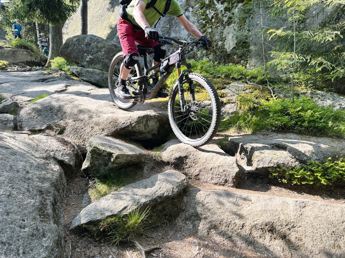 Im wilden Osten - MTB Fichtelgebirge | © DAV Würzburg