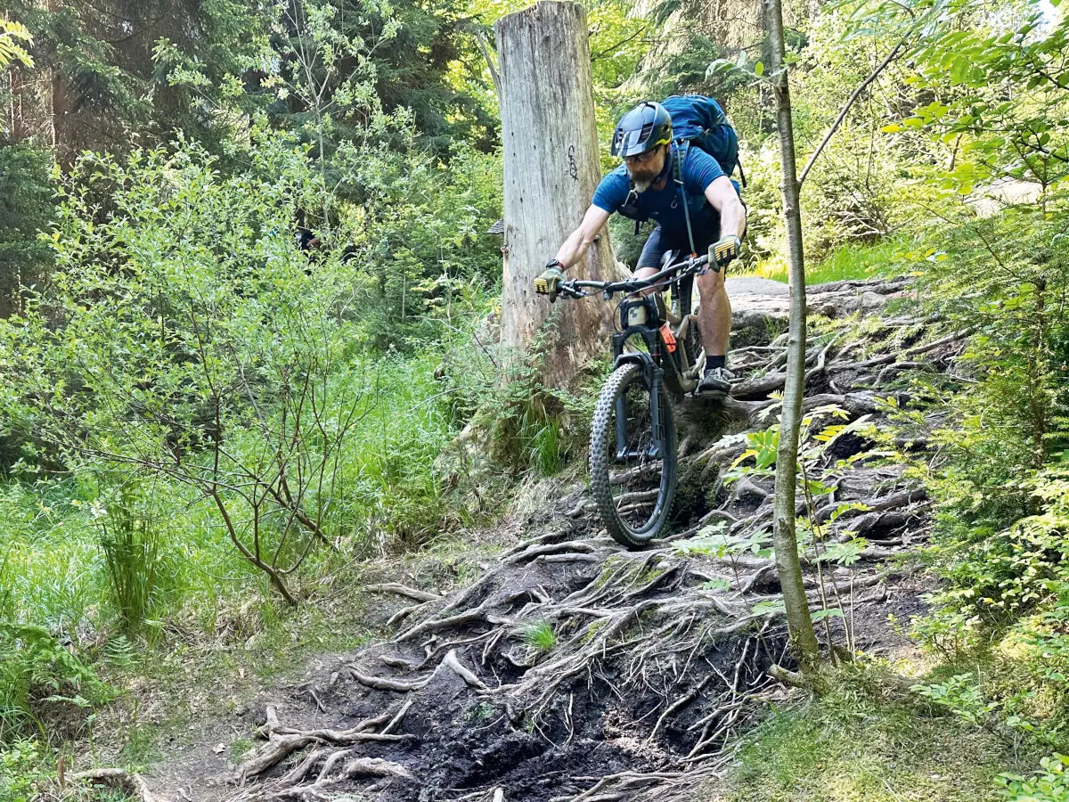 Im wilden Osten - MTB Fichtelgebirge | © DAV Würzburg