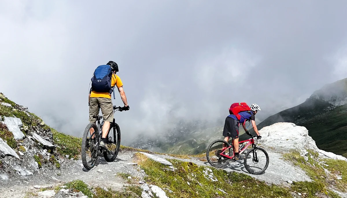 Home of Trails - Biken vom Feinsten in Laax, Flims und Falera  | © DAV Würzburg