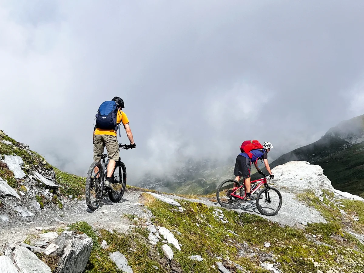Home of Trails - Biken vom Feinsten in Laax, Flims und Falera  | © DAV Würzburg