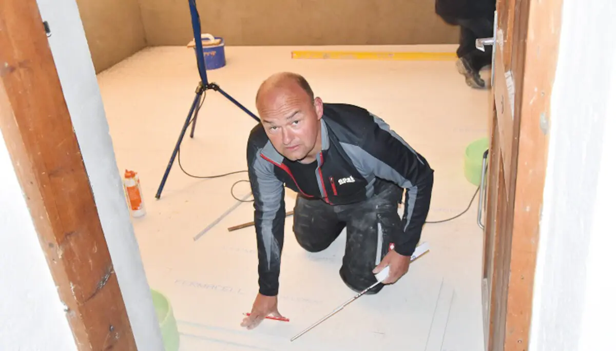 Arbeiten an der Karl-von-Edel-Hütte 2020 | © DAV Würzburg