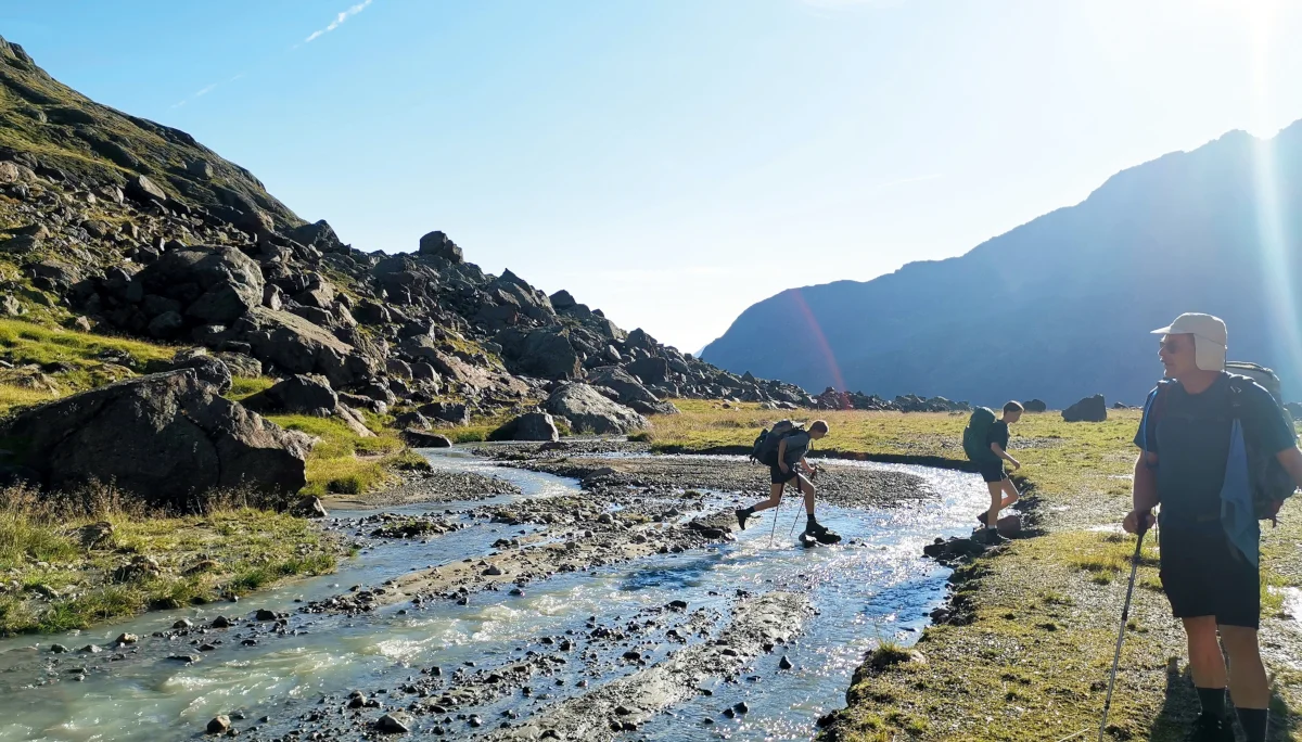 Familiengruppenwanderung - Die Wipptal-Gschnitzer-Hüttenrunde | © DAV Würzburg