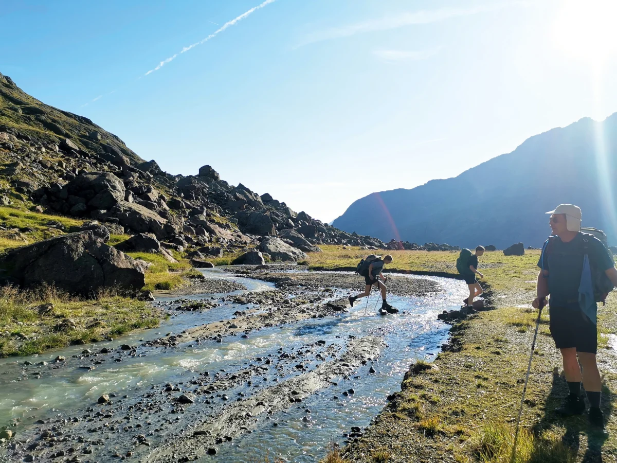 Familiengruppenwanderung - Die Wipptal-Gschnitzer-Hüttenrunde | © DAV Würzburg