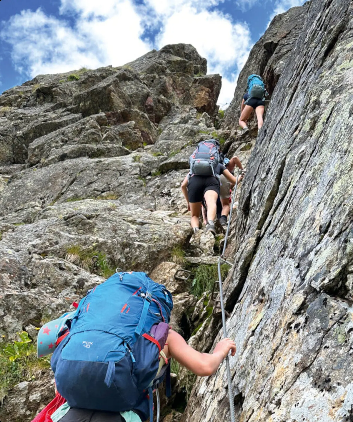 Familiengruppenwanderung - Die Wipptal-Gschnitzer-Hüttenrunde | © DAV Würzburg