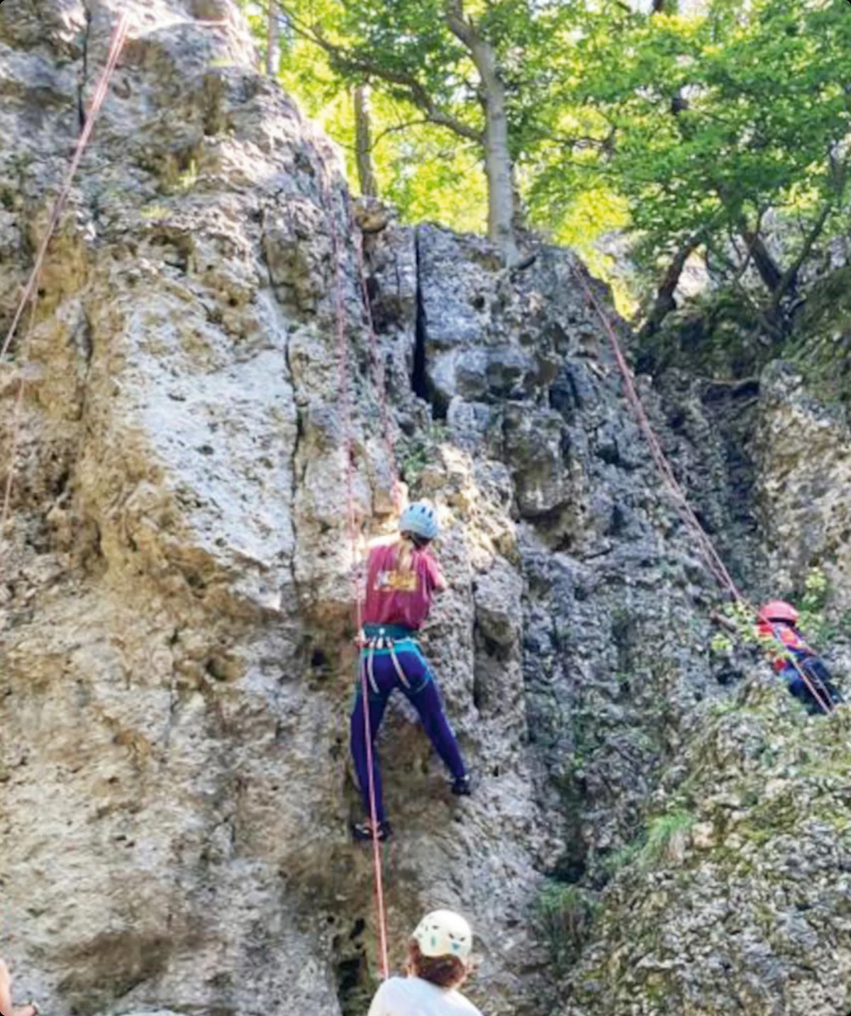 Jugendausfahrt - Komfortzone Wachstumszone Pankikzone | © DAV Würzburg