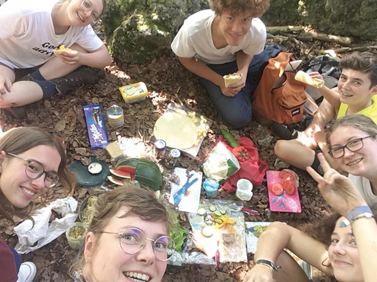 Jugendausfahrt - Komfortzone Wachstumszone Pankikzone | © DAV Würzburg