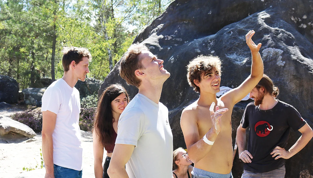 Juma-Ausfahrt nach Fontainebleau | © DAV Würzburg