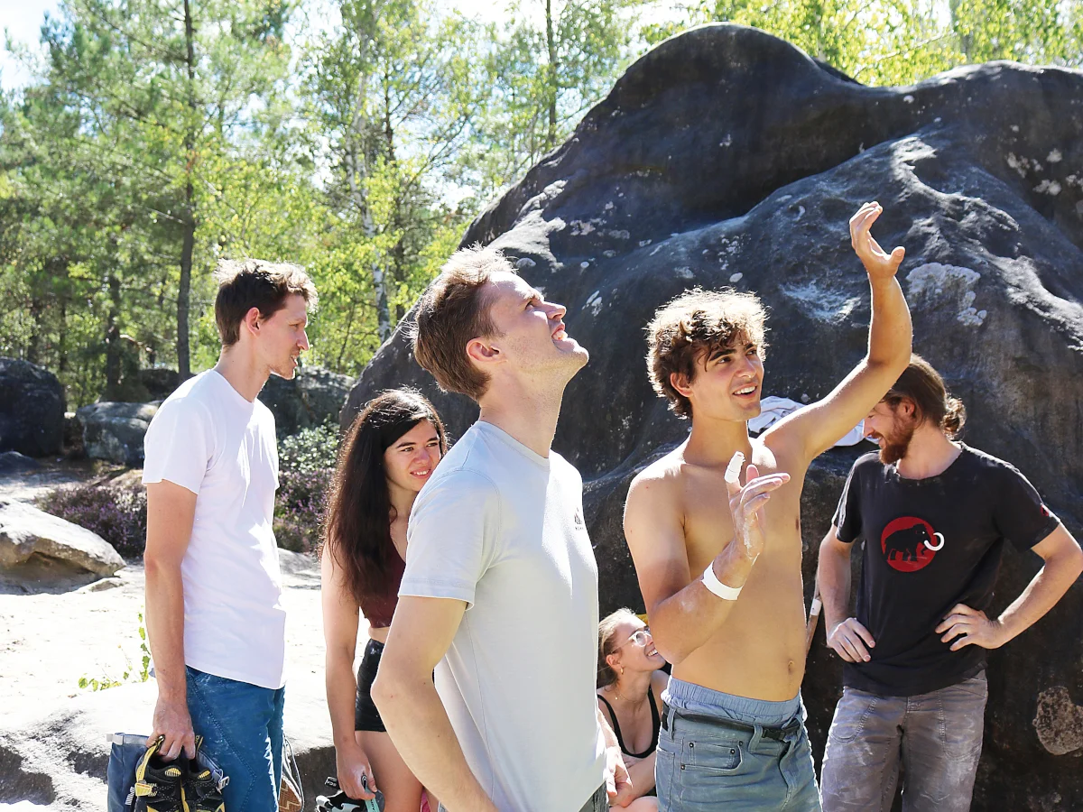 Juma-Ausfahrt nach Fontainebleau | © DAV Würzburg