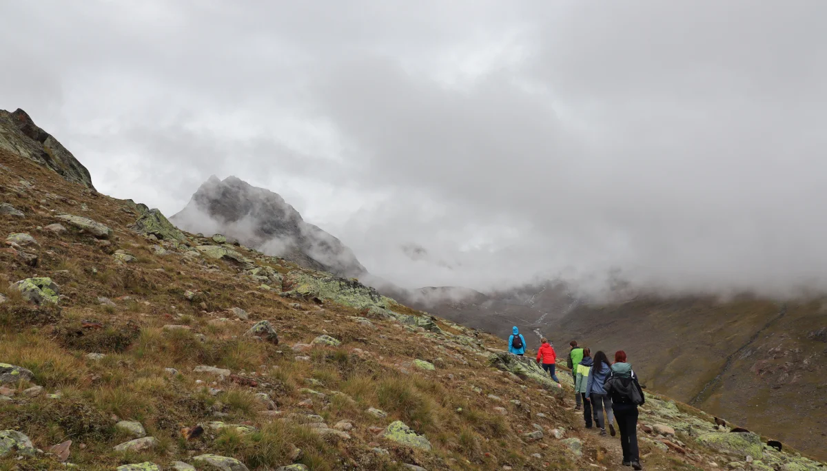 Unser JDAV erkundet die Vernagthütte | © DAV Würzburg