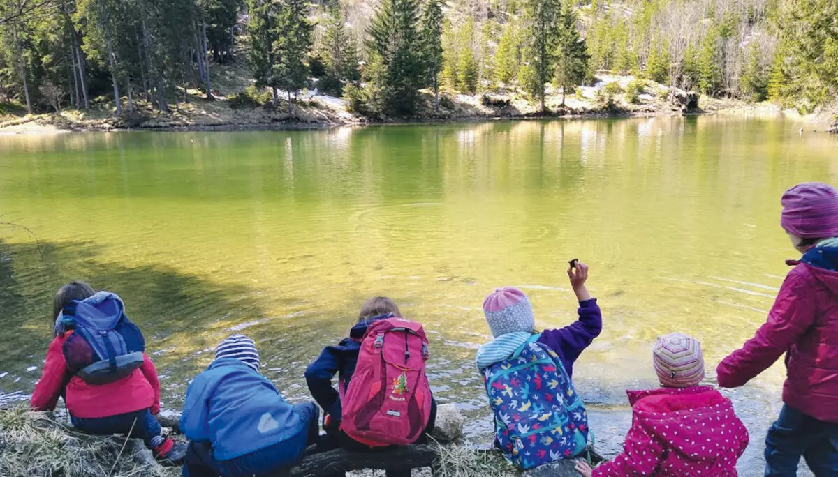 Familientour zum Haus Schattwald im Tannheimer Tal | © DAV Würzburg