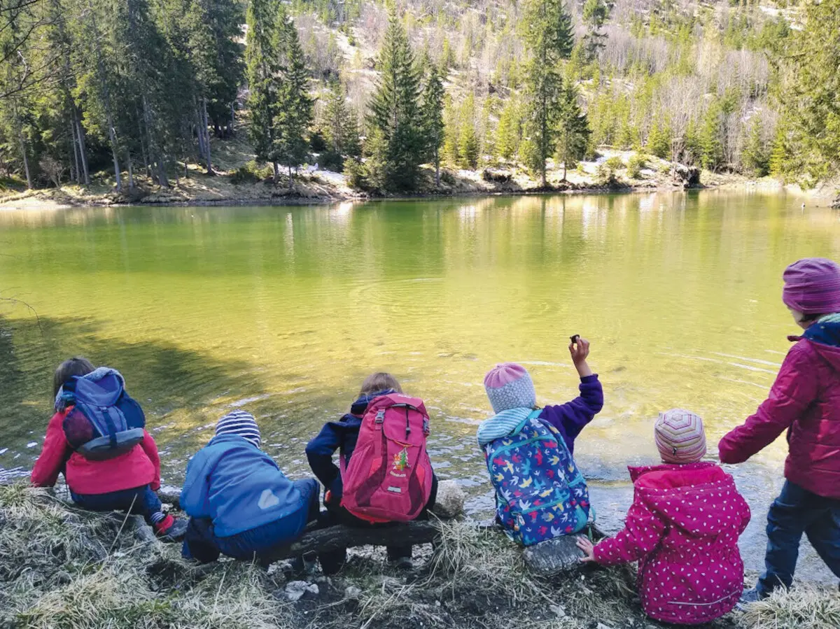Familientour zum Haus Schattwald im Tannheimer Tal | © DAV Würzburg