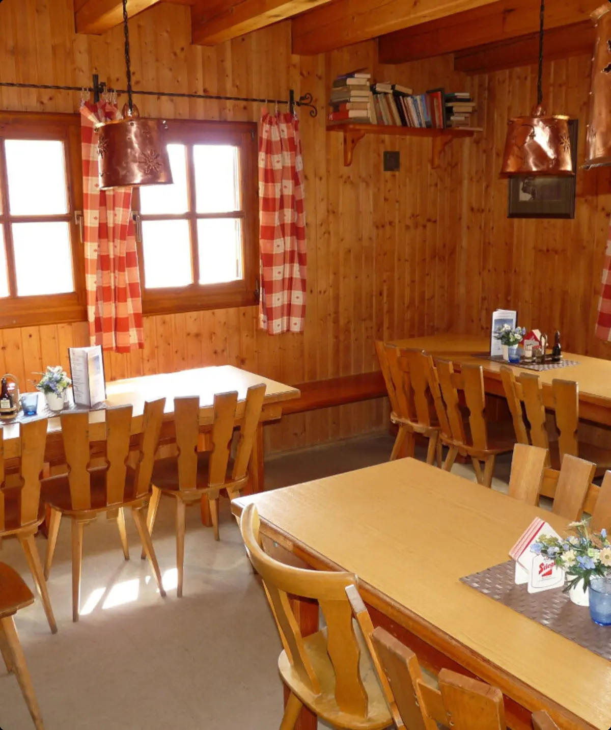 Gastraum Vernagthütte | © DAV Wuerzburg