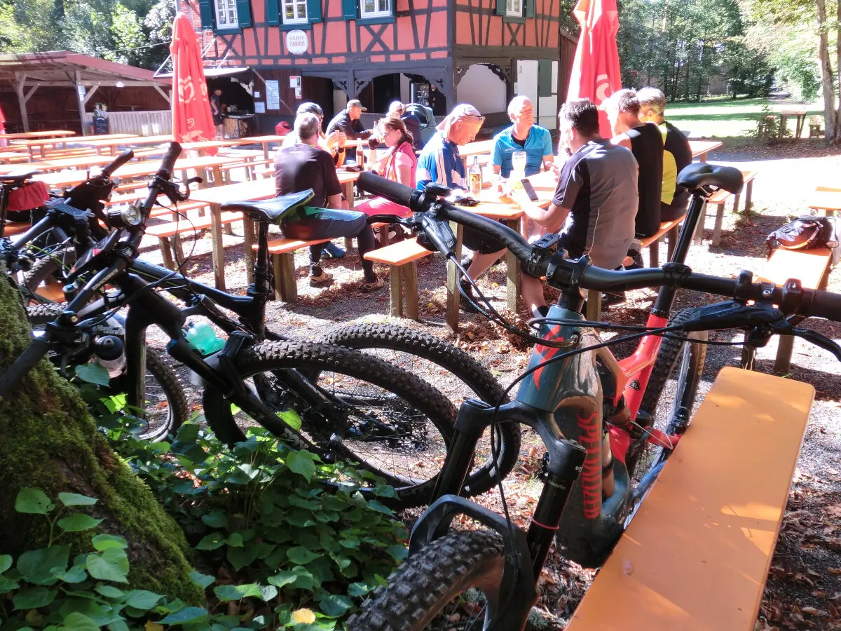 Mountainbike-Spritztour | © DAV Würzburg