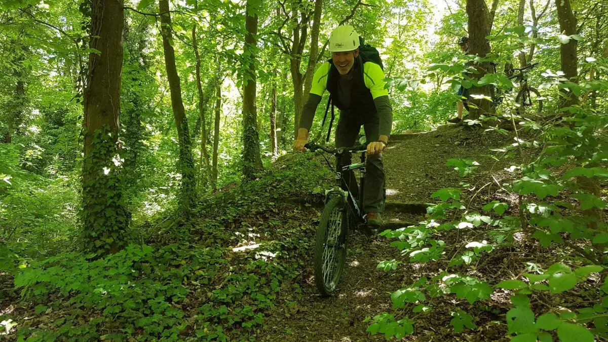 MTB-Fahrtechnikkurs | © DAV Würzburg