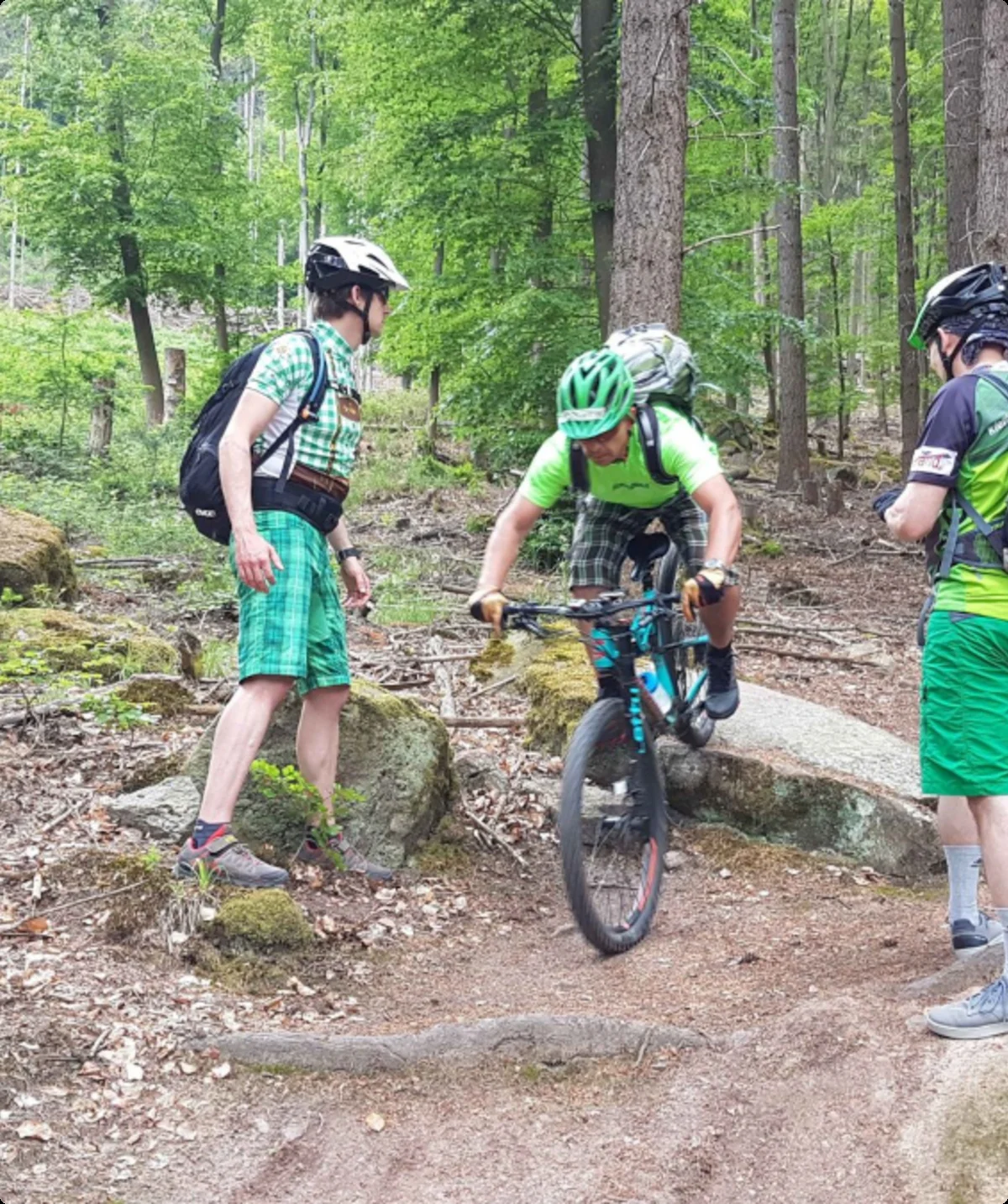 MTB-Fahrtechnikkurs | © DAV Würzburg