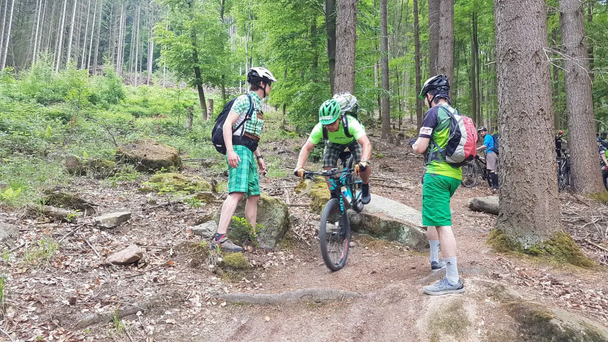 MTB-Fahrtechnikkurs | © DAV Würzburg
