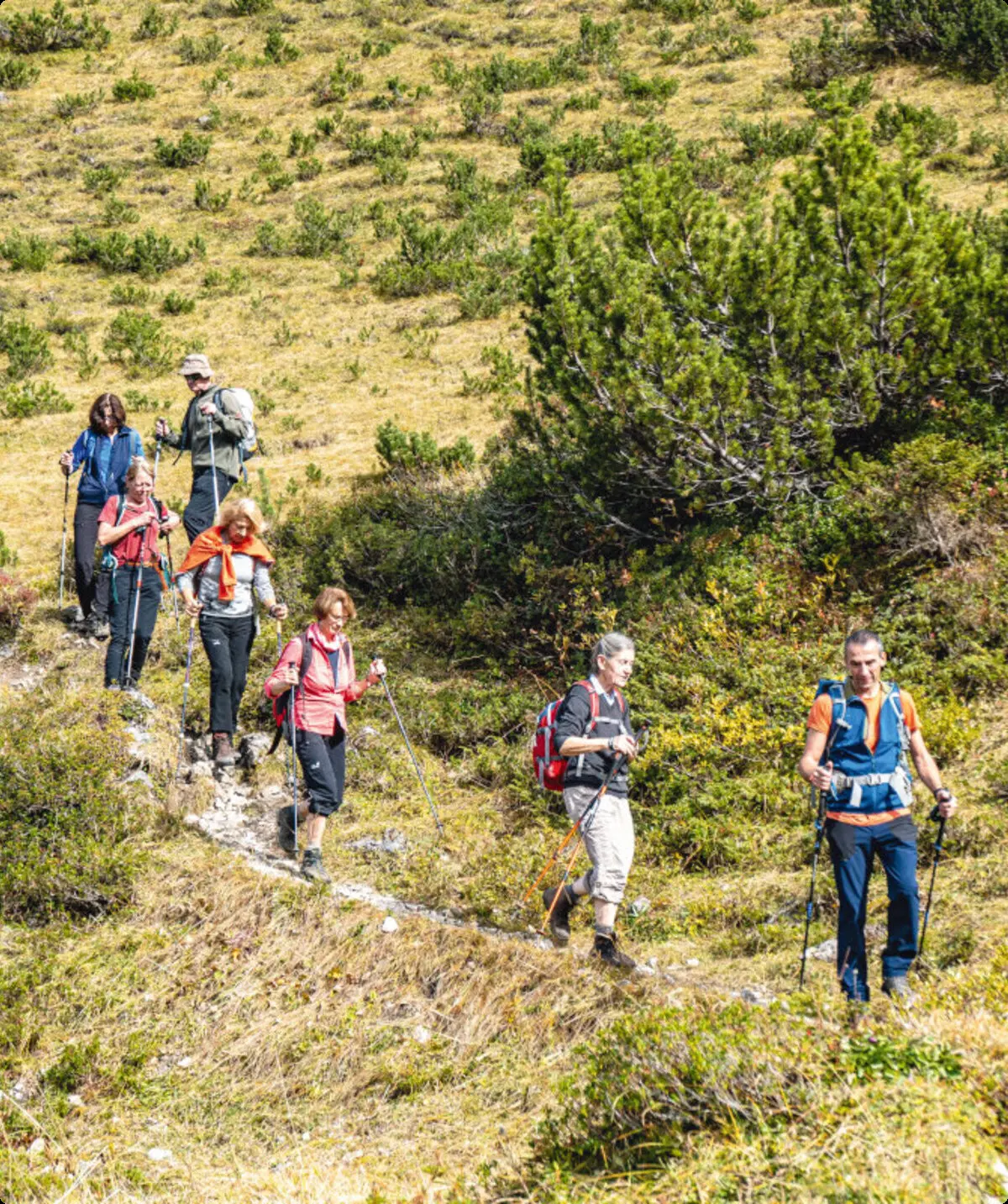 Wandergruppe auf Tour | © DAV Würzburg 