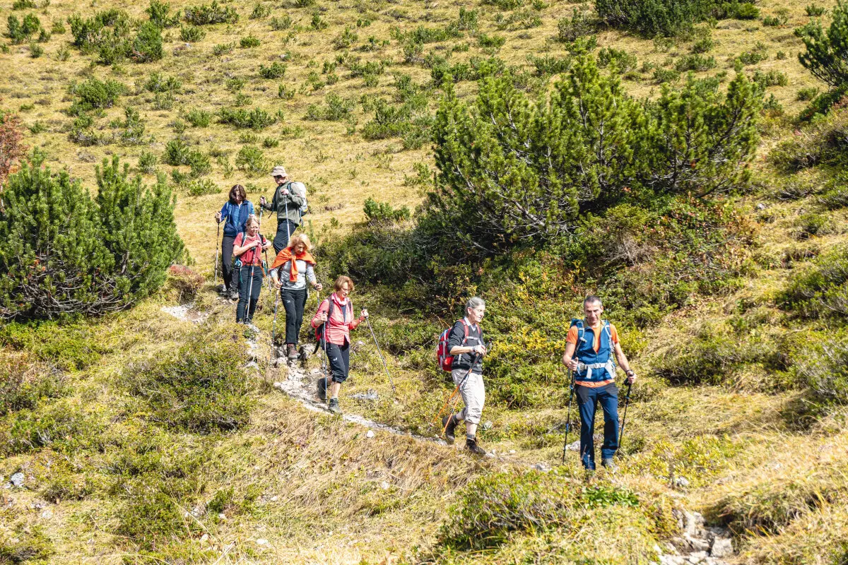 Wandergruppe auf Tour | © DAV Würzburg 